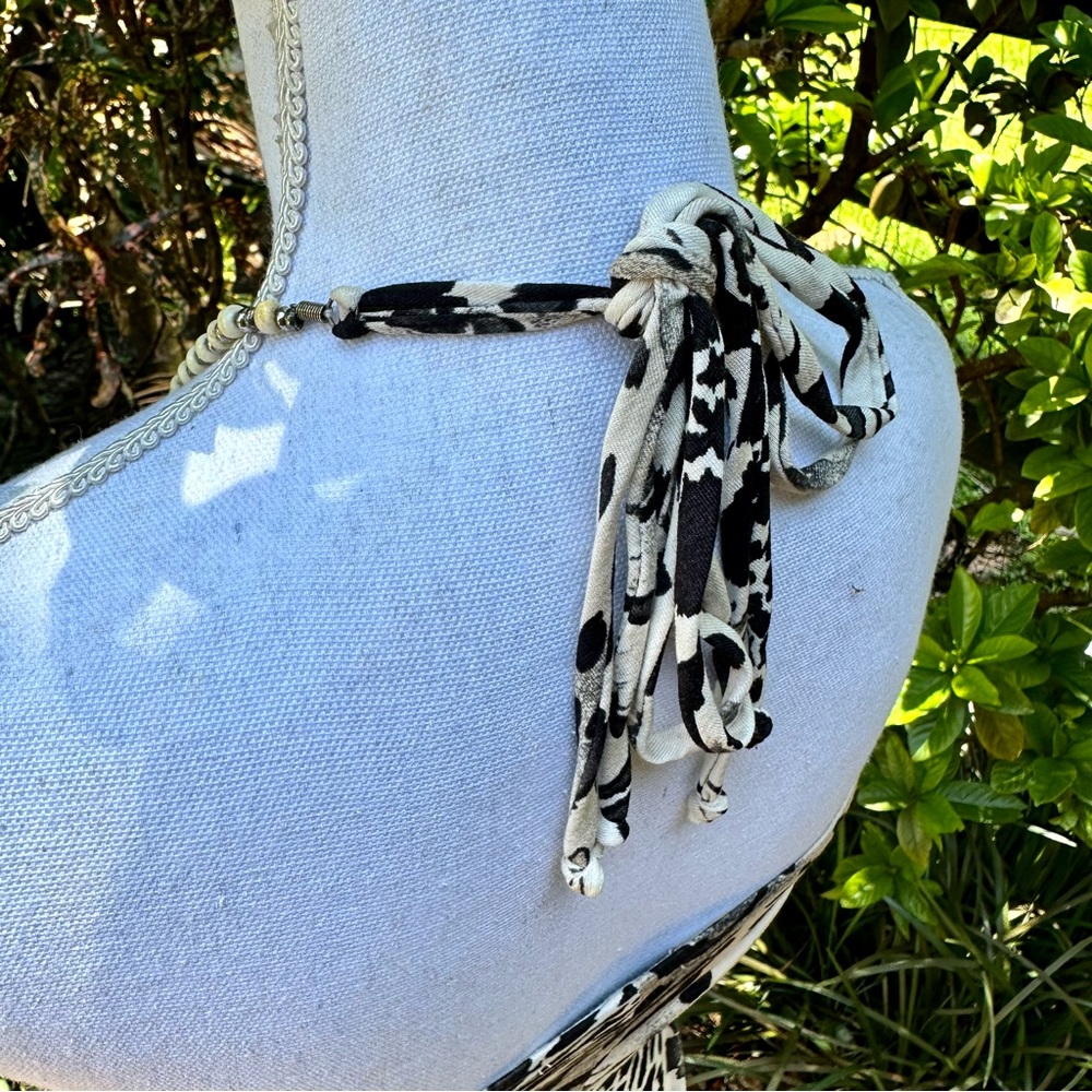 Sky Leopard Cheetah Print Mini Dress - Picture 5 of 9